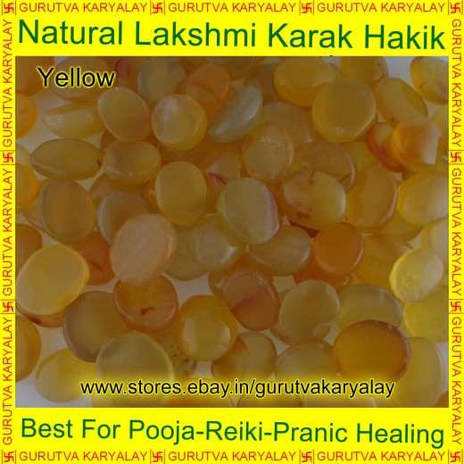 11 Yellow Laxmi Karak Hakik Agate Akik Yemeni Sulemani Aqiq Aqeeq